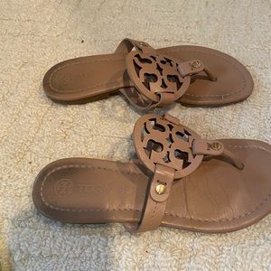 Tory Burch sandles in tan